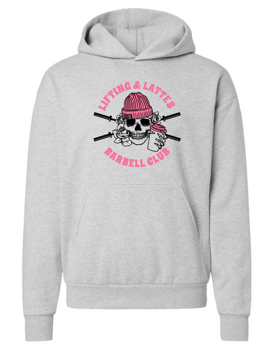 Lifting & Lattes Barbell Club Hoodie – Limited Edition