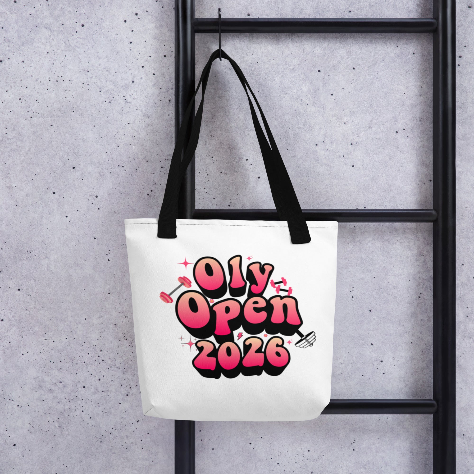 Oly Open 2026 Tote bag – Barbell Babes Shop