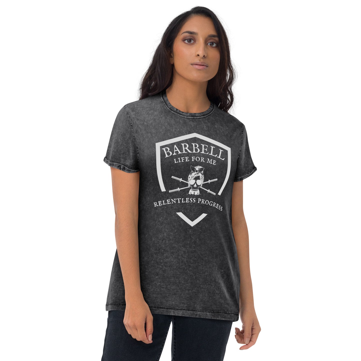 Ladies of Power Denim Relentless Progress T-Shirt