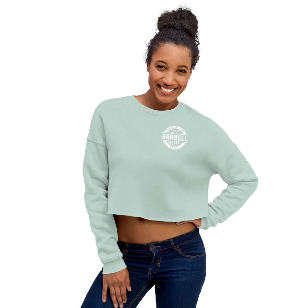 Barbell Babes Crop Sweatshirt