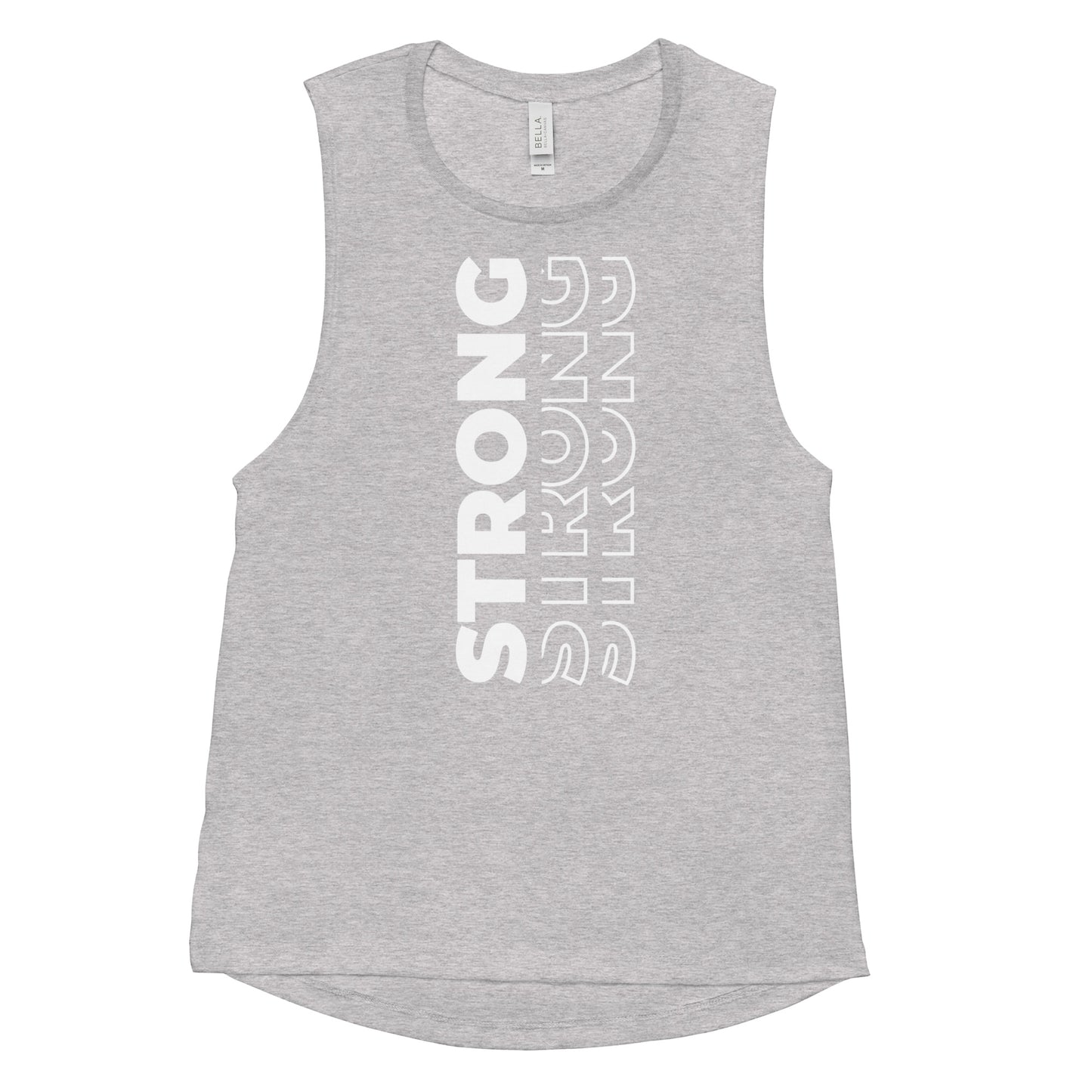 Strong. Strong. Strong Ladies’ Muscle Tank