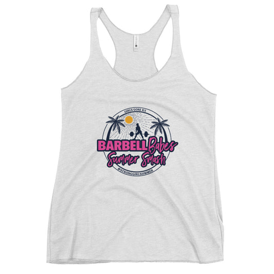 Barbell Babes: Summer Smash Women's Racerback Tank