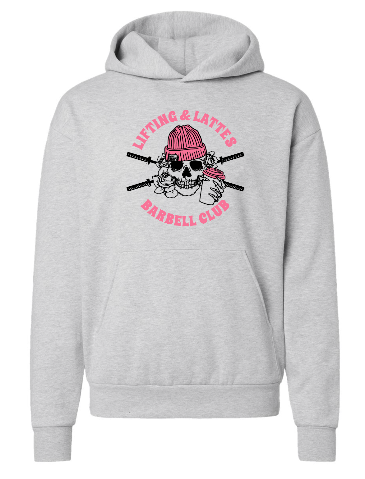 Lifting & Lattes Barbell Club Hoodie – Limited Edition