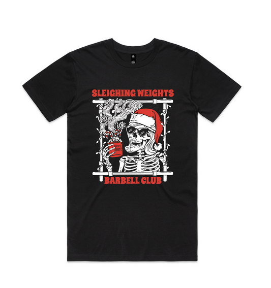 Sleighing Weights Unisex Tee