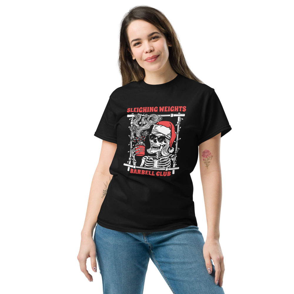 Sleighing Weights Unisex Tee