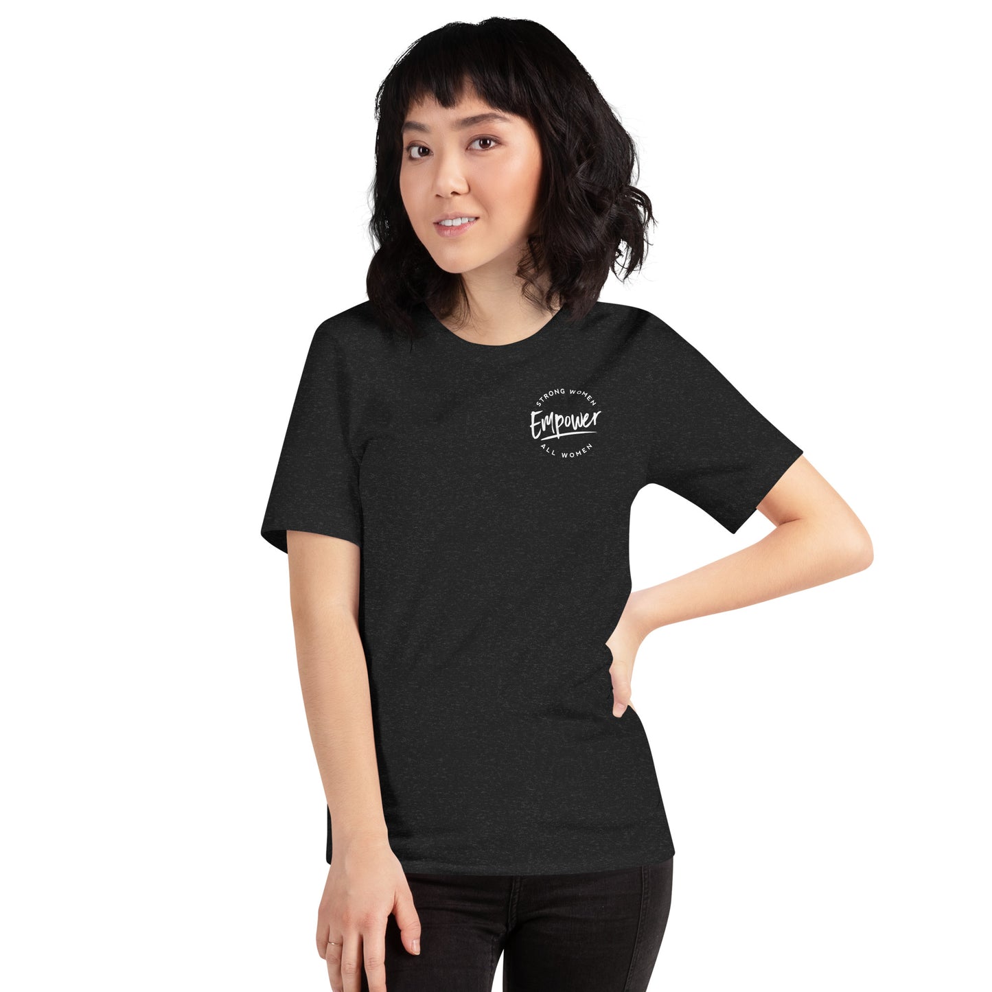 Sure Design Women's Infinitee Yoga Stamp T-Shirt Silver on Black – Sure  Design Wholesale